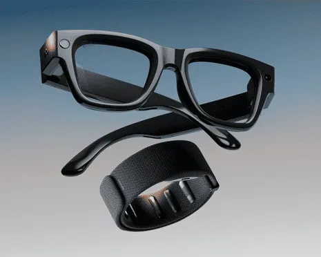 The Tech Giant Launches Pioneering Ray-Ban Glasses with Integrated Augmented Reality Screen